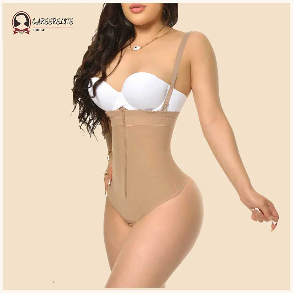Colombian Shapewear Reducing and Shaping for Women Bbl Tummy Control Thong Corset Slimming Sheath Flat Belly Shapewear Bodysuit W250724