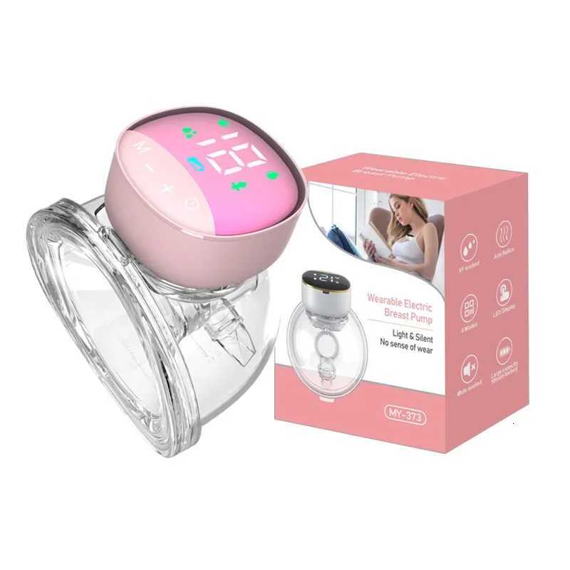 Wearable Electric Breast Pump Portable Handsfree BPA Free Anti-back Flow Easy Clean Operate LED Display Breast Milk Extractor X250724