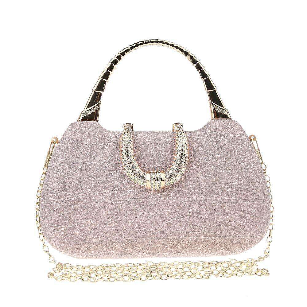 Designer Luxury Evening Diamond New Trendy Shiny Handbag for Women, Clutch Bag, Evening Dress Matching Small Square Bag