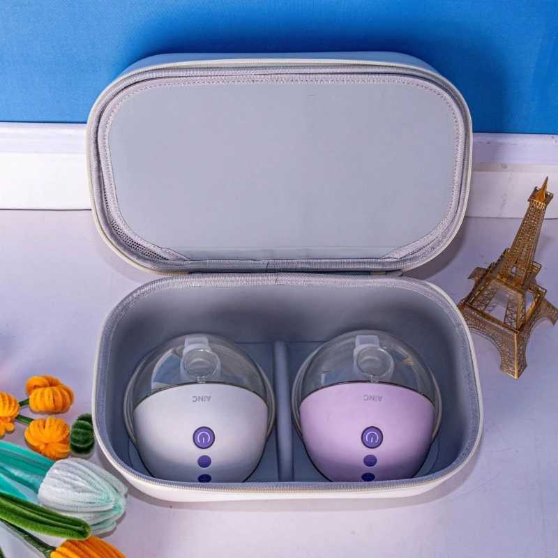 Travel Case Box Hard EVA Shell Organizer Bag for Electric Breast Pump Enjoy Full Protection and Easy Storage X250724