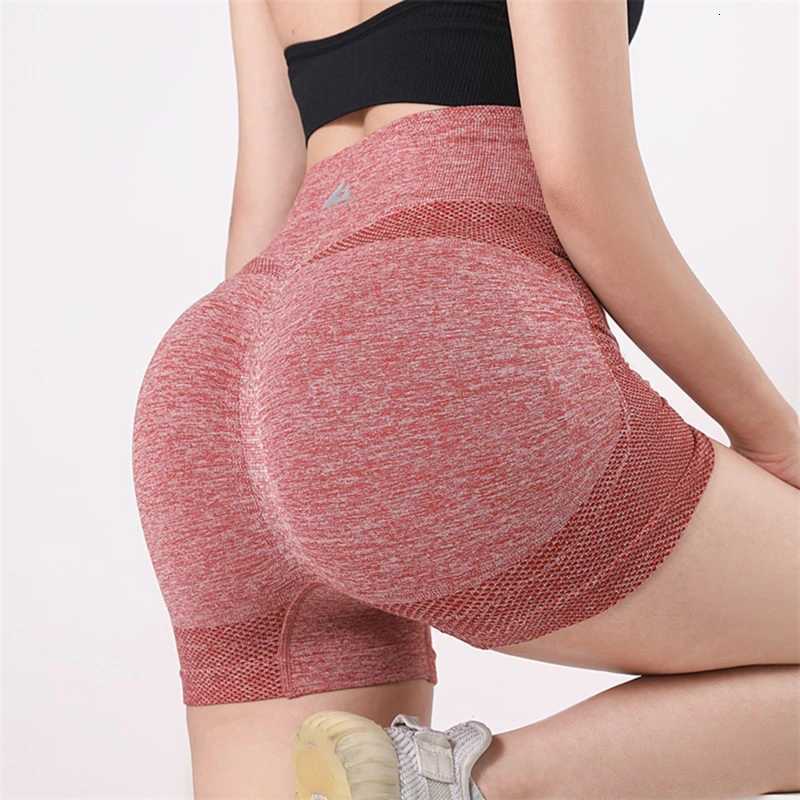 Women Shorts Summer Fashion High Waist Yoga Workout Leggings Scrunch Butt Elastic Female Casual Sport Seamless Fitness Shorts XJ250724