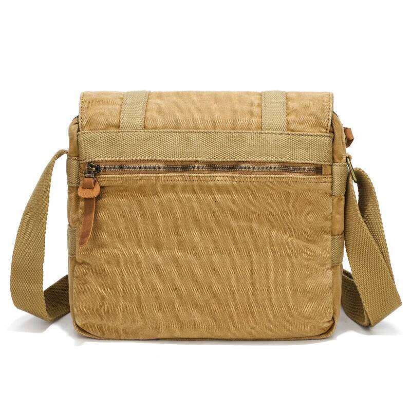 Fashion Canvas Single Shoulder Men Women Unisex Travel Crossbody Bag Outdoor Casual Satchel Vintage Messenger Bags