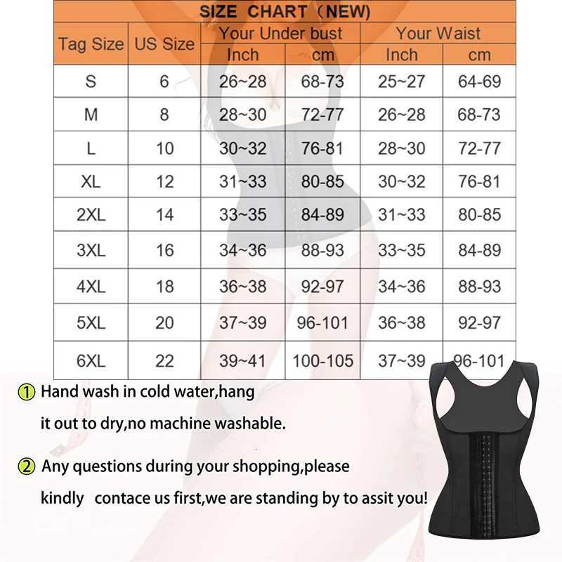 Womens Latex Underbust Waist Shapewear Cincher Corset Body Shaper Steel Bone Corset Slimming Vest Plus Size Girdle Belt W250724