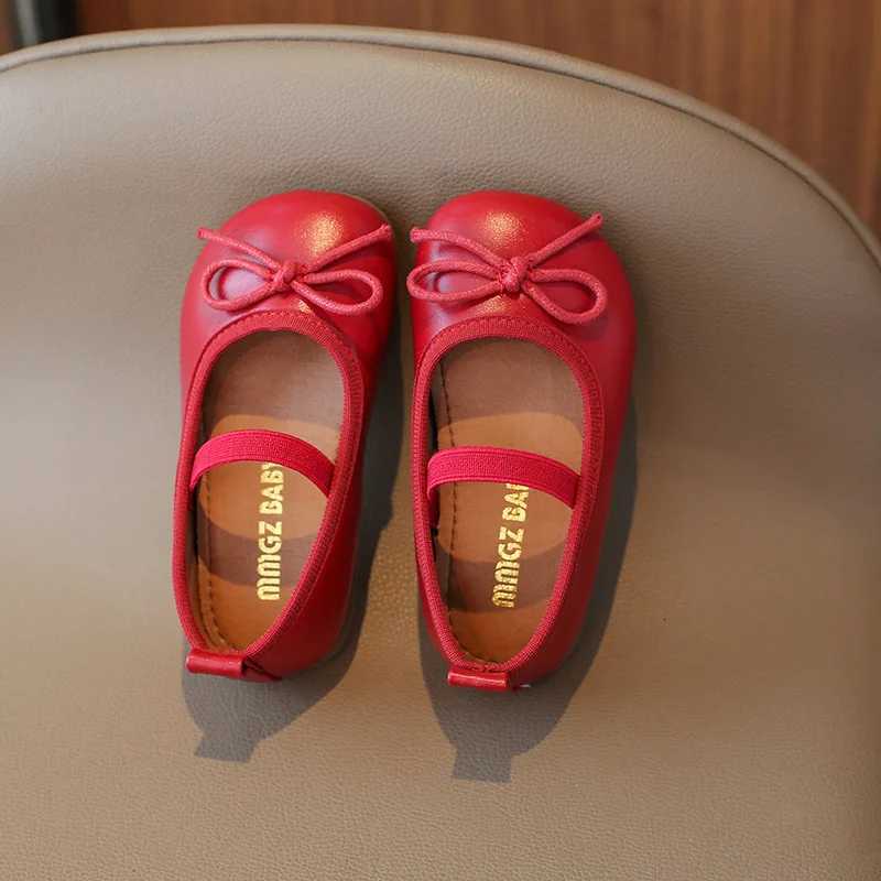 Children Flats Girls PU Leather Shoes Spring Autumn Kids Dancing Shoes For Girl Soft Flexible Toddler Shoes Gold Red Silver XJ250724
