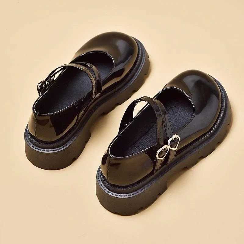 2025 Spring Children Leather Shoes for Girls Autumn New Fashion Korean Style Soft Bottom Anti-slippery Versatile Chic Dress Shoe XJ250724