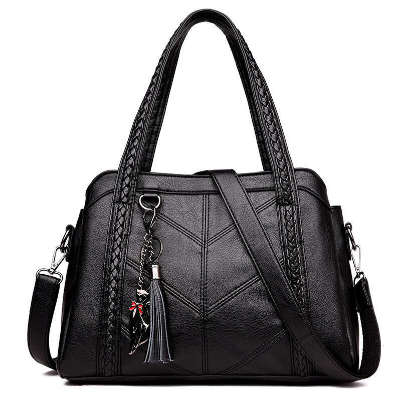 Hot-selling Handbag Versatile Woven Shoulder Commuting High-end Feel Large Capacity Tote Bag for Women