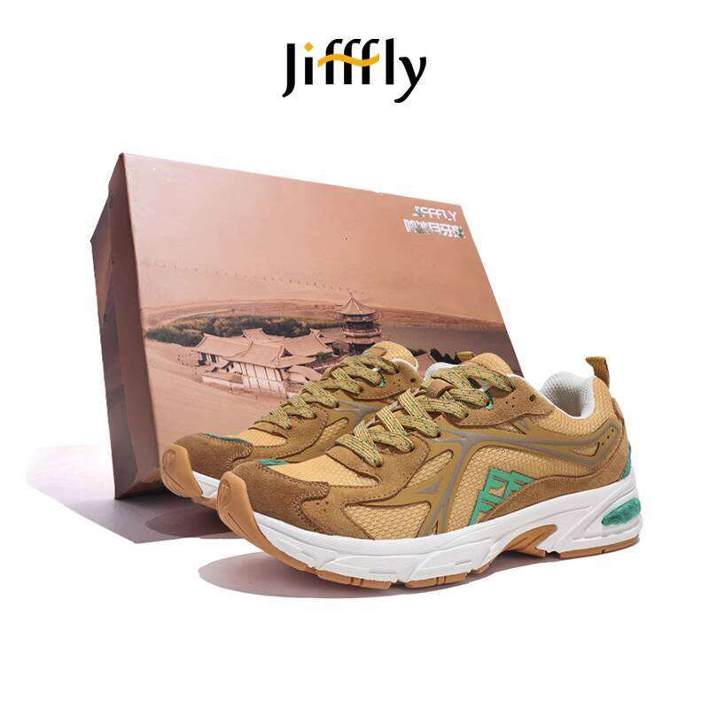 Jifffly Men's Sneakers - New Thick Sole Elevator Dad Shoes for Fashionable Casual Wear
