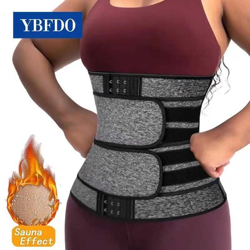 Women Waist Fiber Body Shaper Belt Slimming Sheath Belly Reducing Shaper Tummy Sweat Shapewear Workout Shaper CorsetW250724