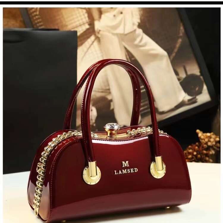 Designer Luxury Evening Diamond New Handbag Diamond-Encrusted High-Quality Glossy Clip Best-Selling Evening Party Bag