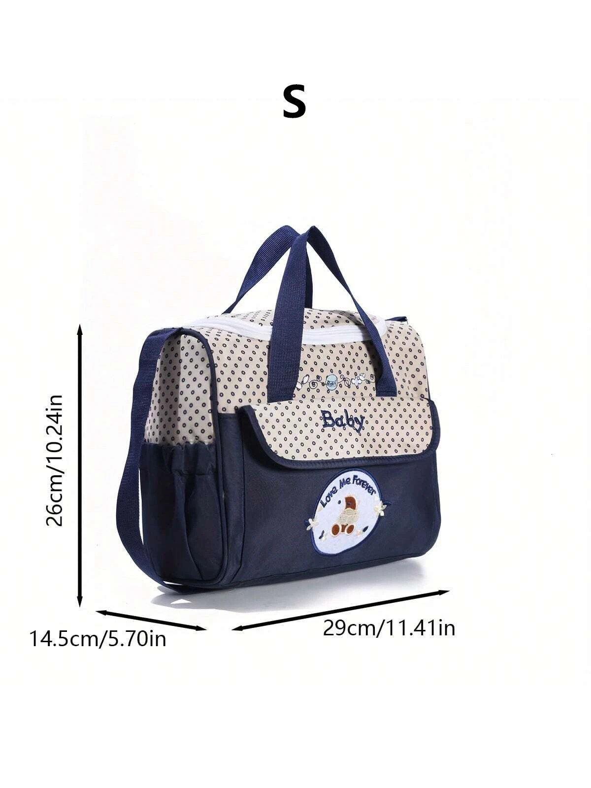 Lightweight Large Capacity Fashion Waterproof Cartoon Bear One Shoulder Oblique Span Bag Mom Portable Mommy Diaper Bag 250724