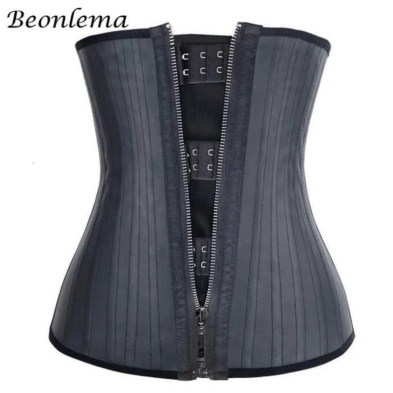 25 Steel Bone Waist Stoh Slimming Belt Modeling Straps Corset Latex Tummy Wrap Body Shaper Belly Reducing Sheath XXS W250724