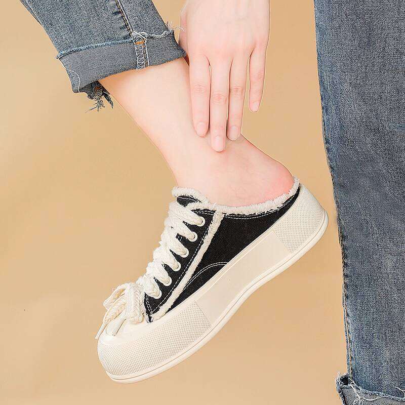 Comfortable Jifffly Canvas Flip-Flop Loafers for Ladies - New Style, Breathable Design