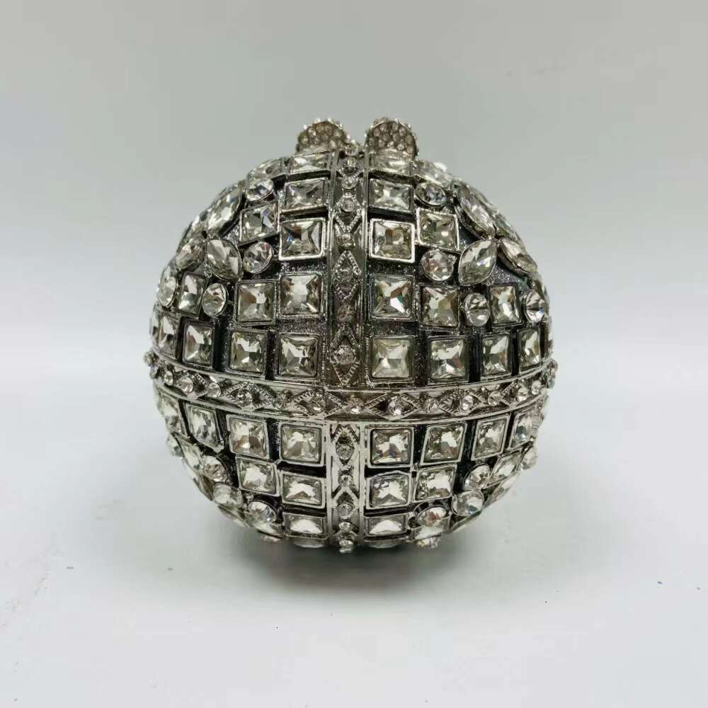 Designer Luxury Evening Diamond Evening Mini Spherical Chain Bag Fashion Handbag for Women