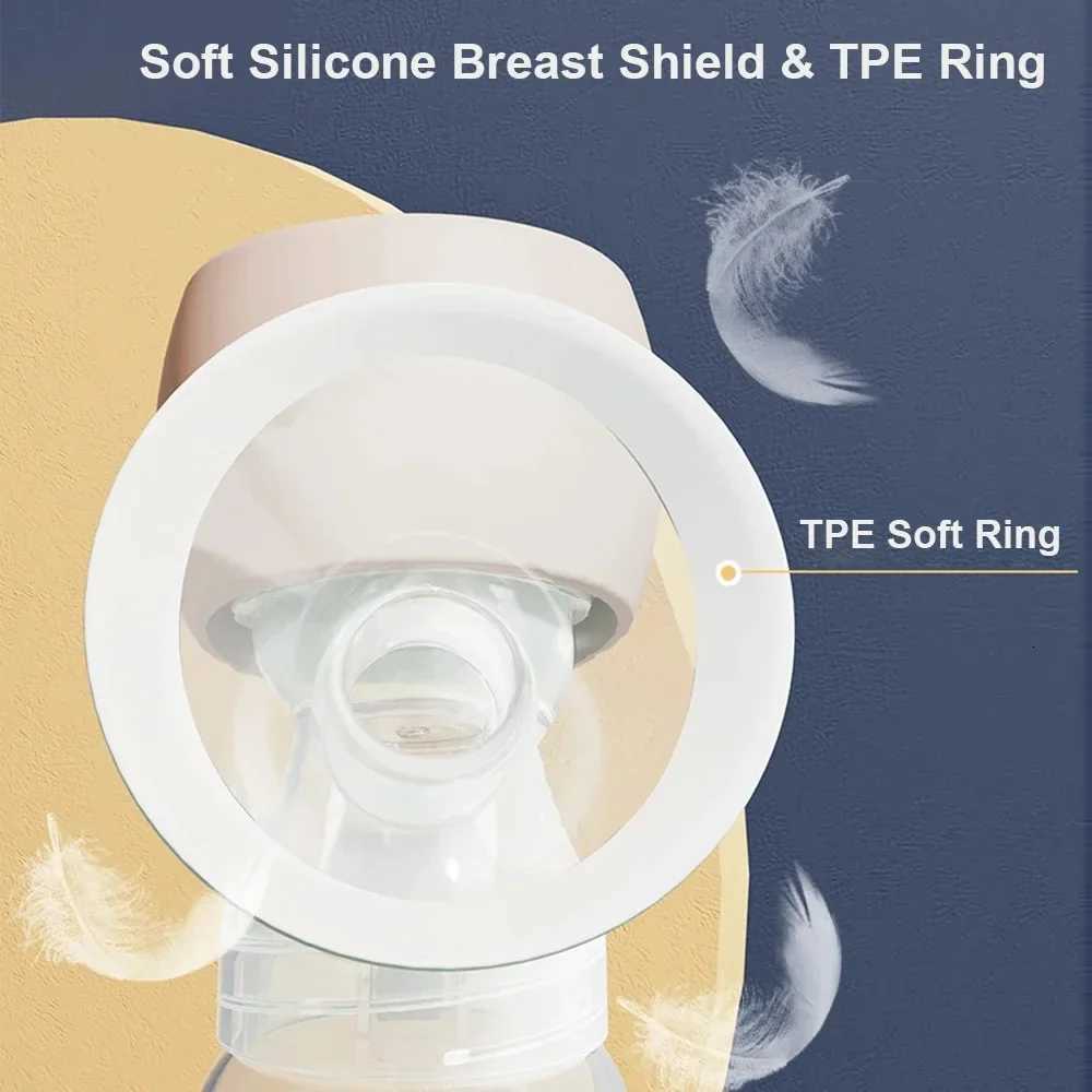 Portable Breast Pump Electric Intelligent Integrated High Suction Breast Pump Breast Milk Postpartum Portable Painless Silent X250724