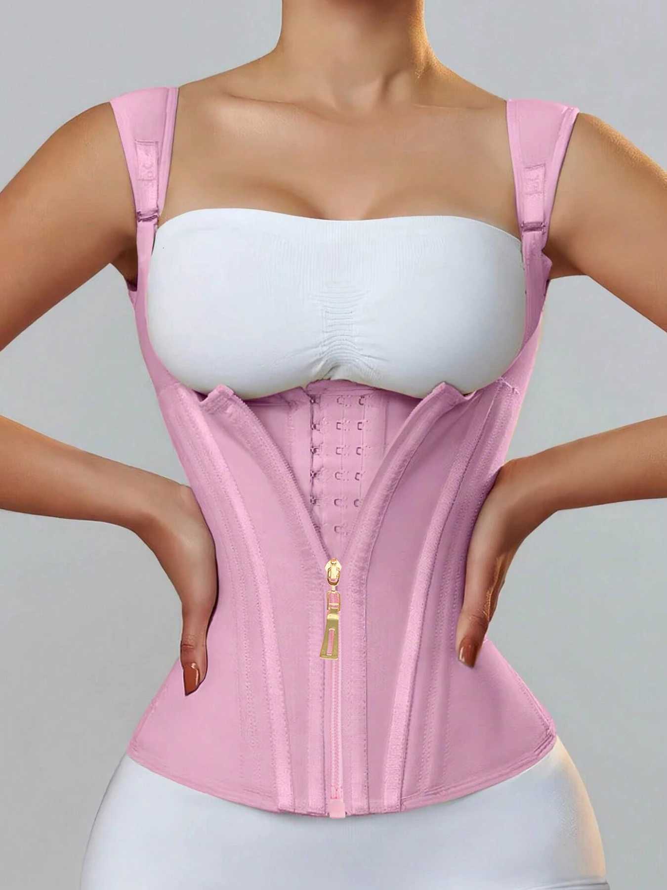 Postpartum Body Shaping for Women 15-Bone Back Waist Correction Corset Underwear High Elastic Latex Tight Waist Seal W250724