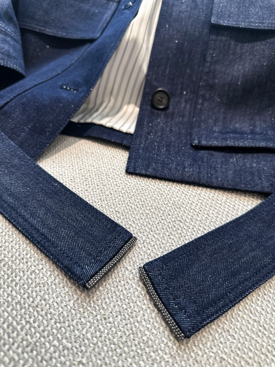 Brand Denim jacket outdoor mens and womens designer brand luxury gift Valentines Fathers Christmas.M132
