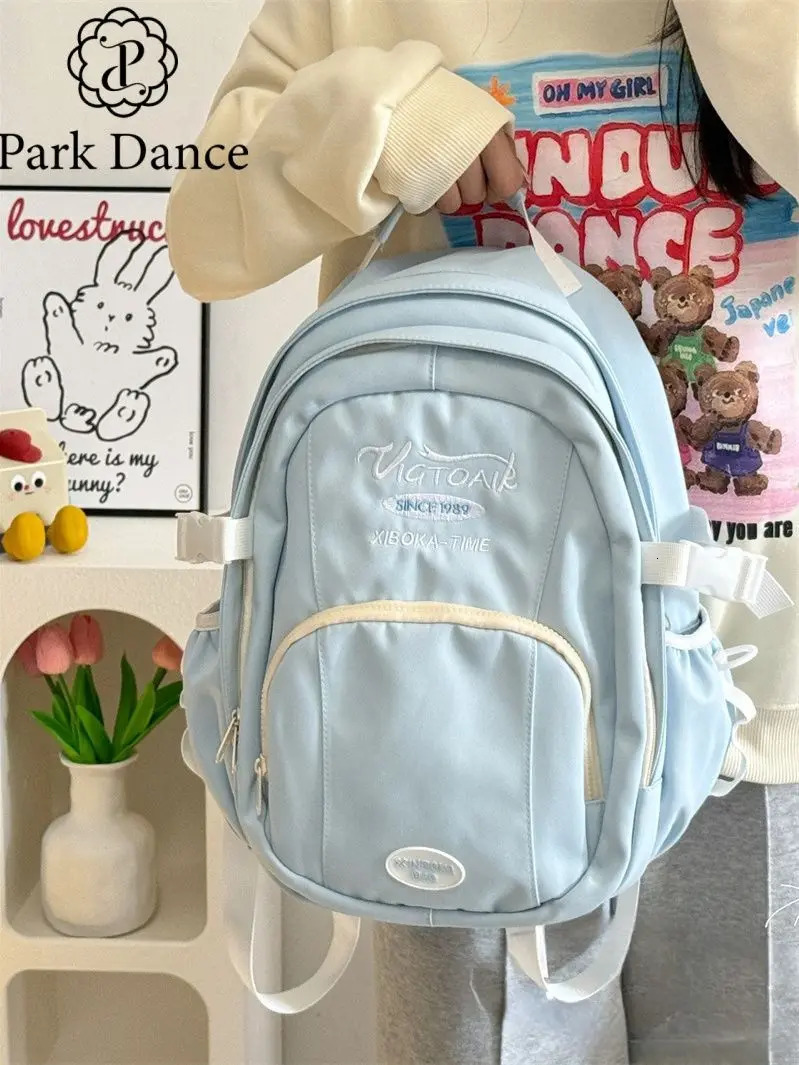 Japanese Backpack for Women Ins Large Capacity Teenage Student Campus Backpack Casual Travel Shoulder Bag Mochila Femenina 250723