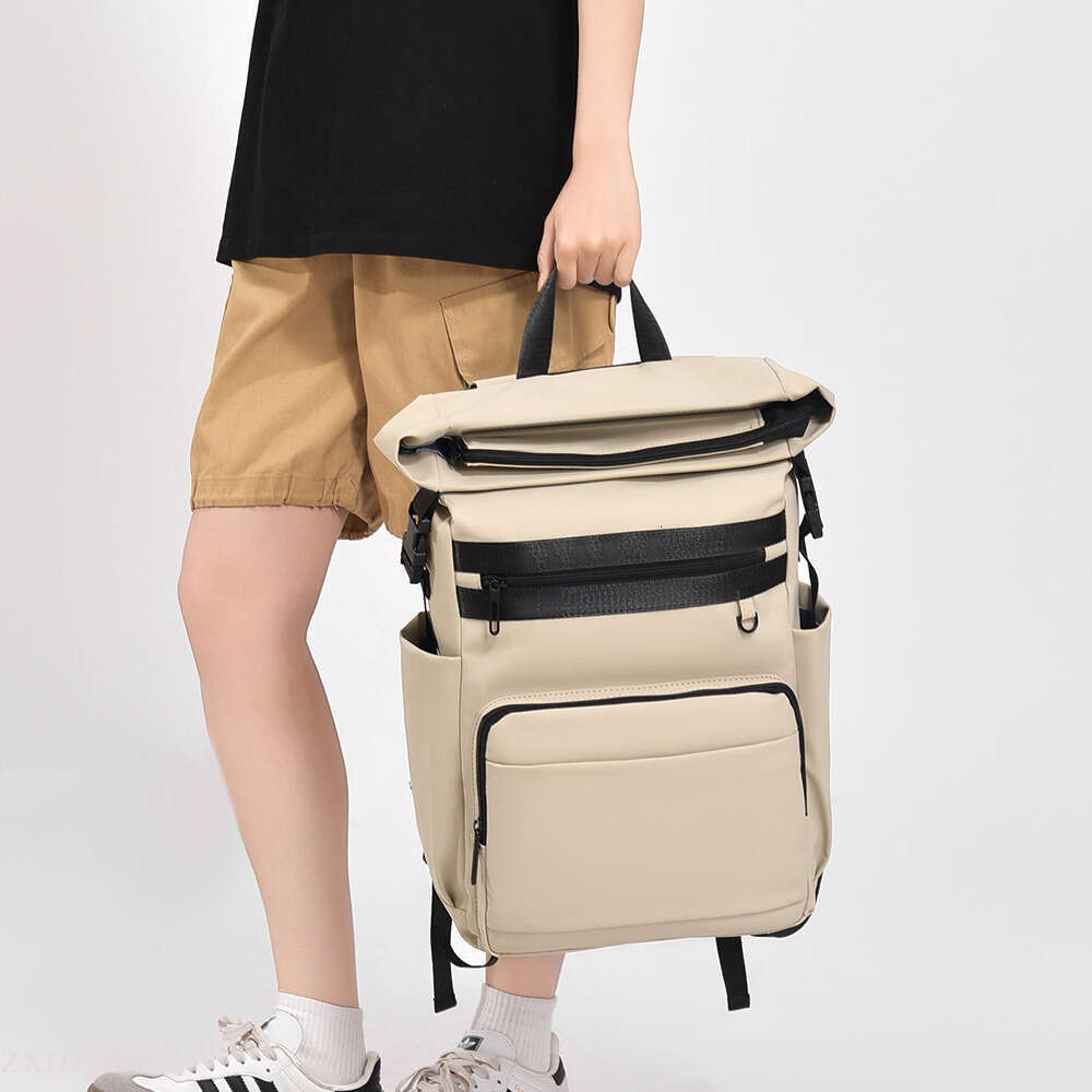 2025 New Business Casual Large Capacity Commuting Computer Bag Simple Lightweight College Student Travel Backpack