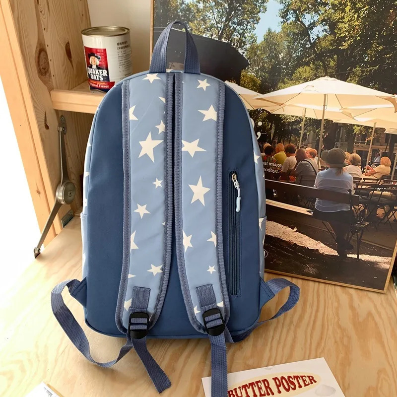 Star Backpack for Women Men 17 Inch Star Laptop Backpack College Bag Cute Travel Backpack Student Back To School Casual Bookbag 250723