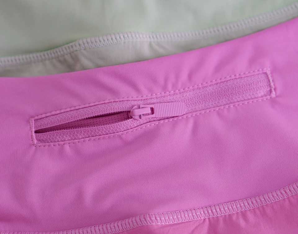 Woman Zipped Running Shorts High Waist Tennis Skirt Comfort Athletic Shorts Oner Active Yoga Pant Sport Shorts Cycling Shorts XJ250724
