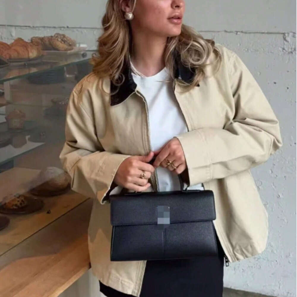 TRAFZA American Style New Lapel Fashion Color-Block Cotton Versatile Jacket B5