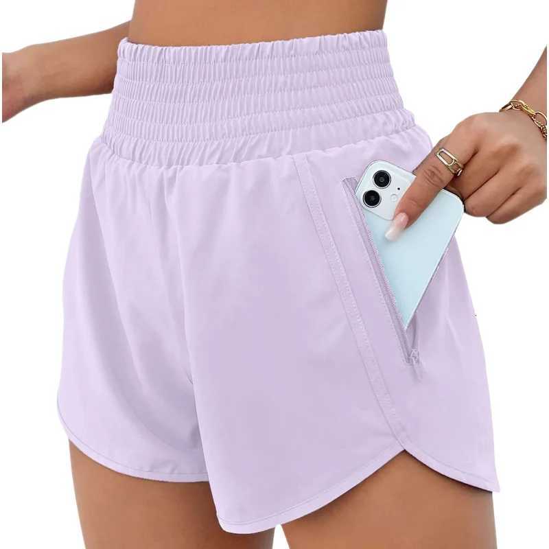 Woman Gym Pants with Pocket Yoga Wear Short High Waist Push Up Fitness Running Sport Outfit Shorts Sportswear Workout Clothing XJ250724