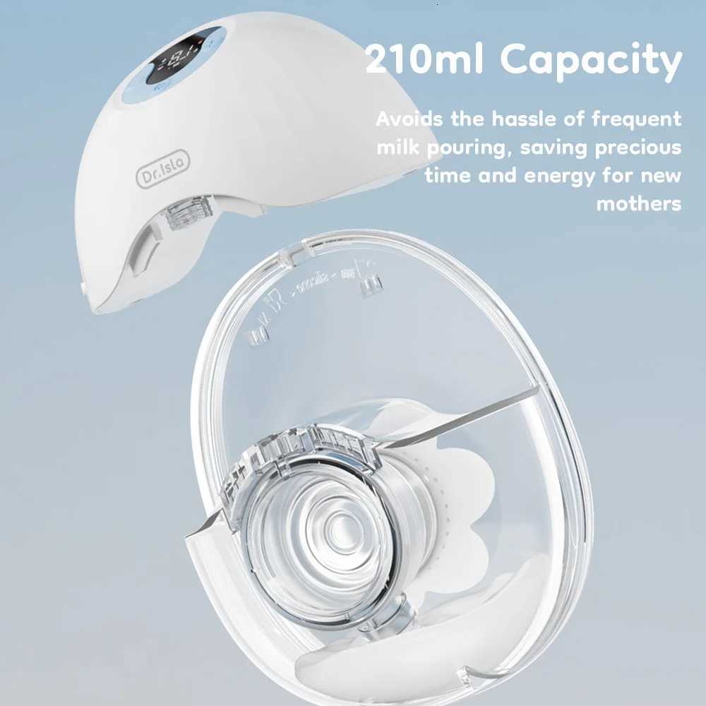 Electric Wearable Breast Pump Hands Free Portable Full Automatic Breast Pump Breast Milk Machine for Mother and Baby Supplies X250724
