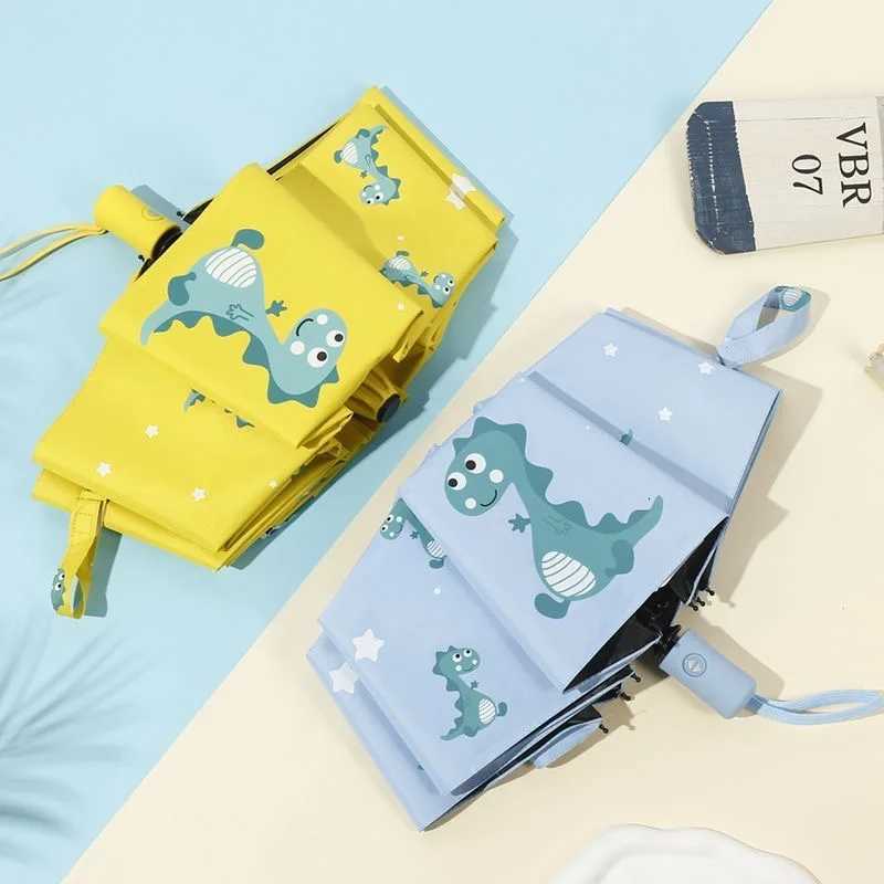 ute Dinosaur Umbrella Automatic Umbrella Portable Folding Umbrella sunshade umbrella Business Umbrella For Boys And Girls R250724