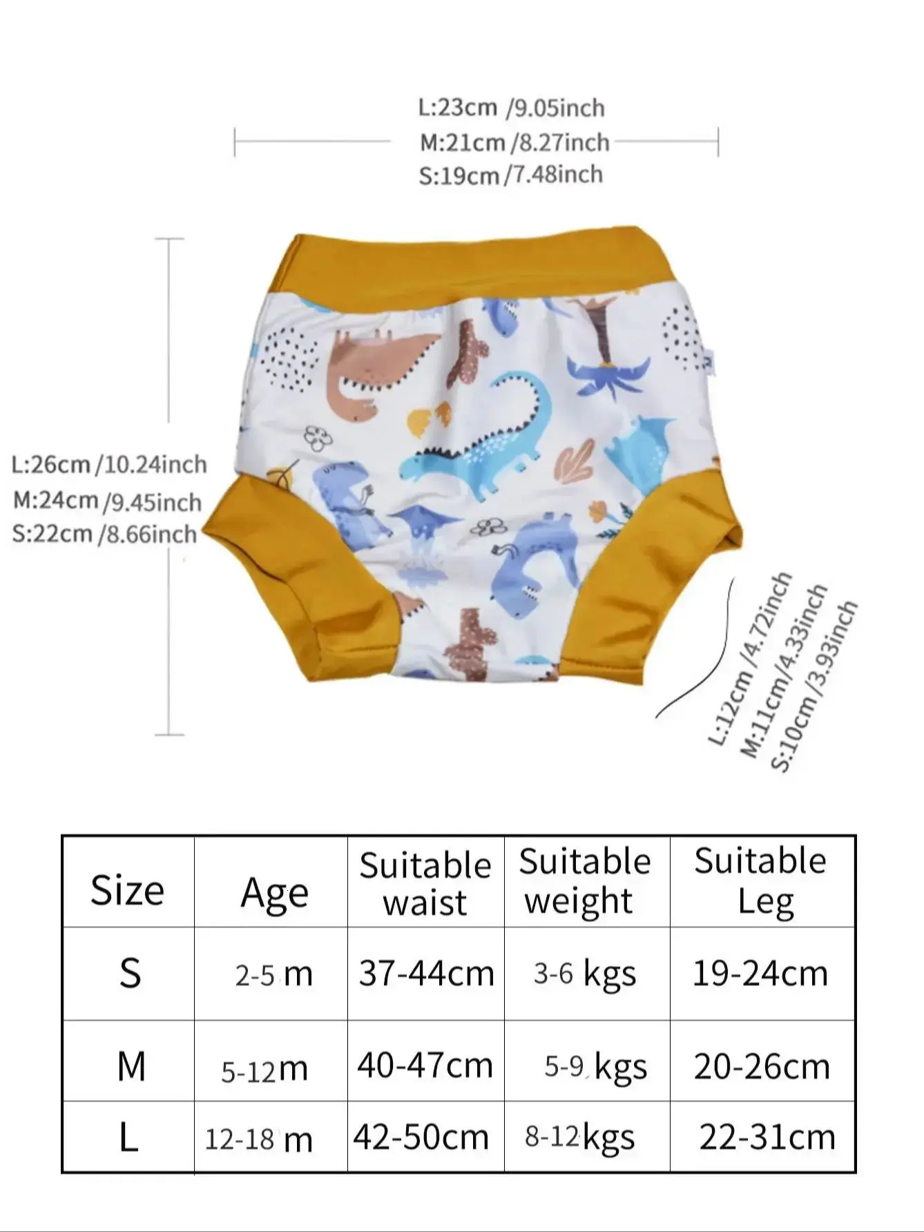 Arrival Eezkoala Leakproof Swimming Diaper born Baby High Waist Swim Nappies Washable Sunproof Swimwear Cloth Nappys 250724