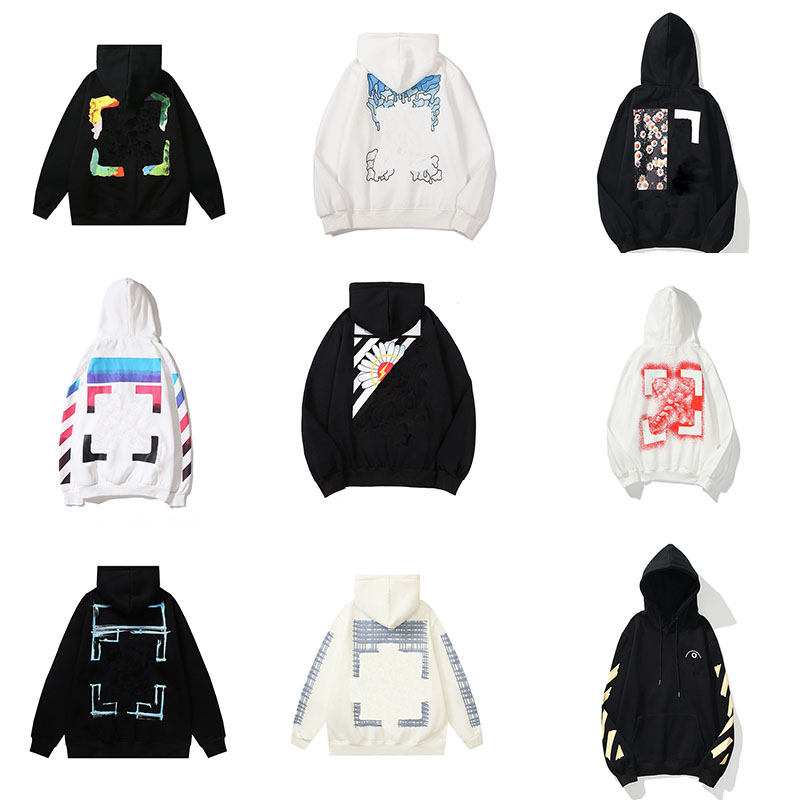 Men's Cotton Hoodie Designer Hoodie Luxury High Street Casual Hoodie Letter Graphic Graffiti Printed Mens Womens Sweatshirt Casual Fashion Hoodie Size S-XL