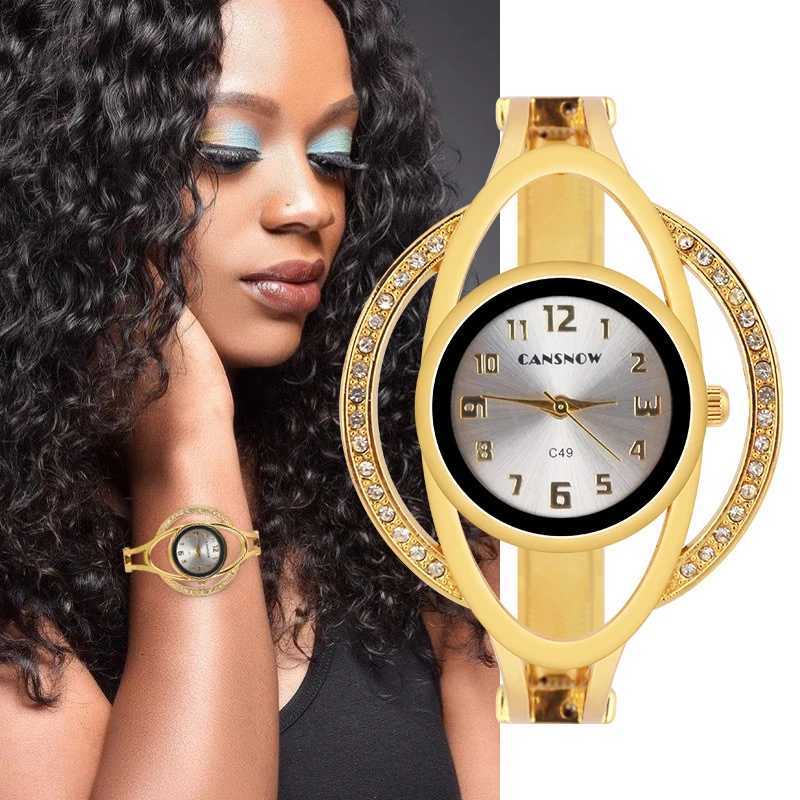 Femme Luxury Steel Women Bracelet Watch Montre Band Quartz Wristwatch Female Clock Relogio Feminino Hand Bangle Watch Gift for Women W250724