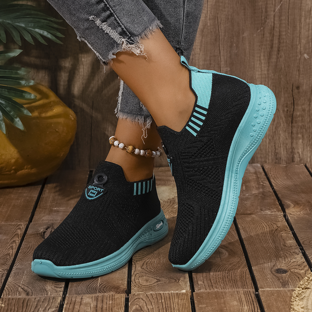 Comfort-Focused Mesh Material Sneakers - Unisex Lightweight Casual Footwear hot-sale products