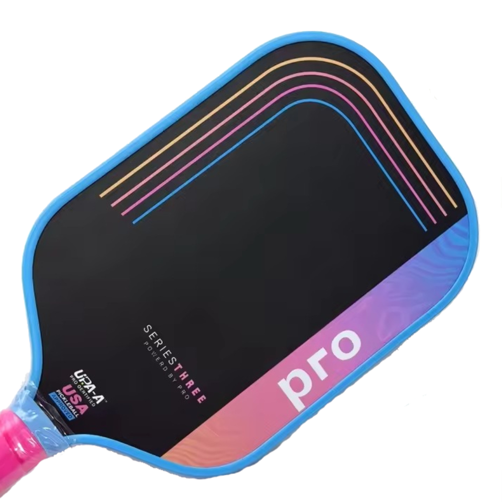 2025 High Elasticity Core Flamingo Gen3 Propulsion Core 16mm Thermoformed Raw T700 Carbon Fiber Pickleball Paddle