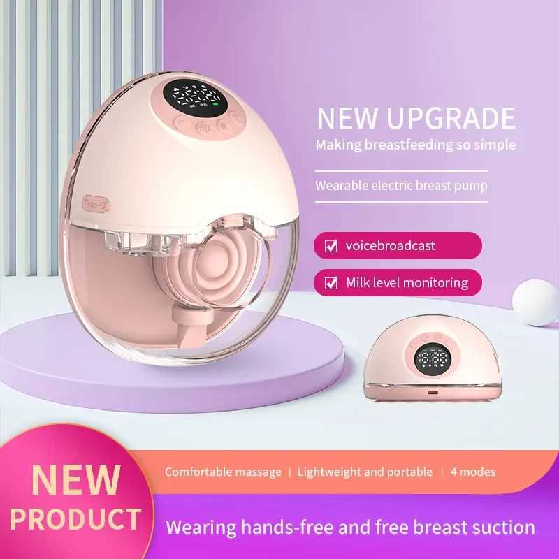 Upgraded Wearable Breast Pump Portable Hands Free Breastfeeding Milk Collector BPA-Free Electric Breast Pump X250724