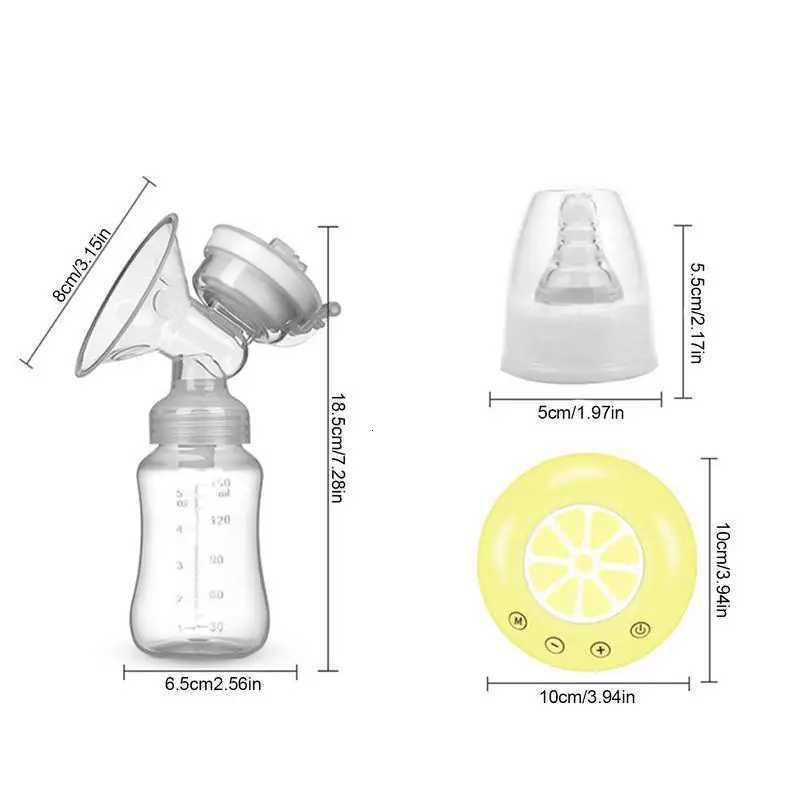 Electric Breast Pump Food-Grade Intelligent Breast Pump Milking Machine Multiple Modes Portable Breast Pumps for Women X250724
