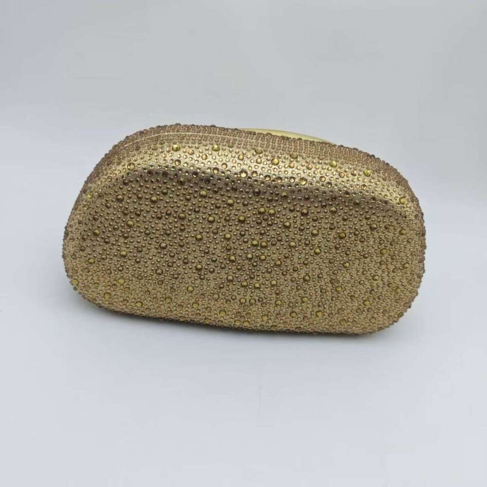 Designer Luxury Evening Diamond 2025 Shenglu New Glass Rhinestone Evening Clutch Shoulder Bag