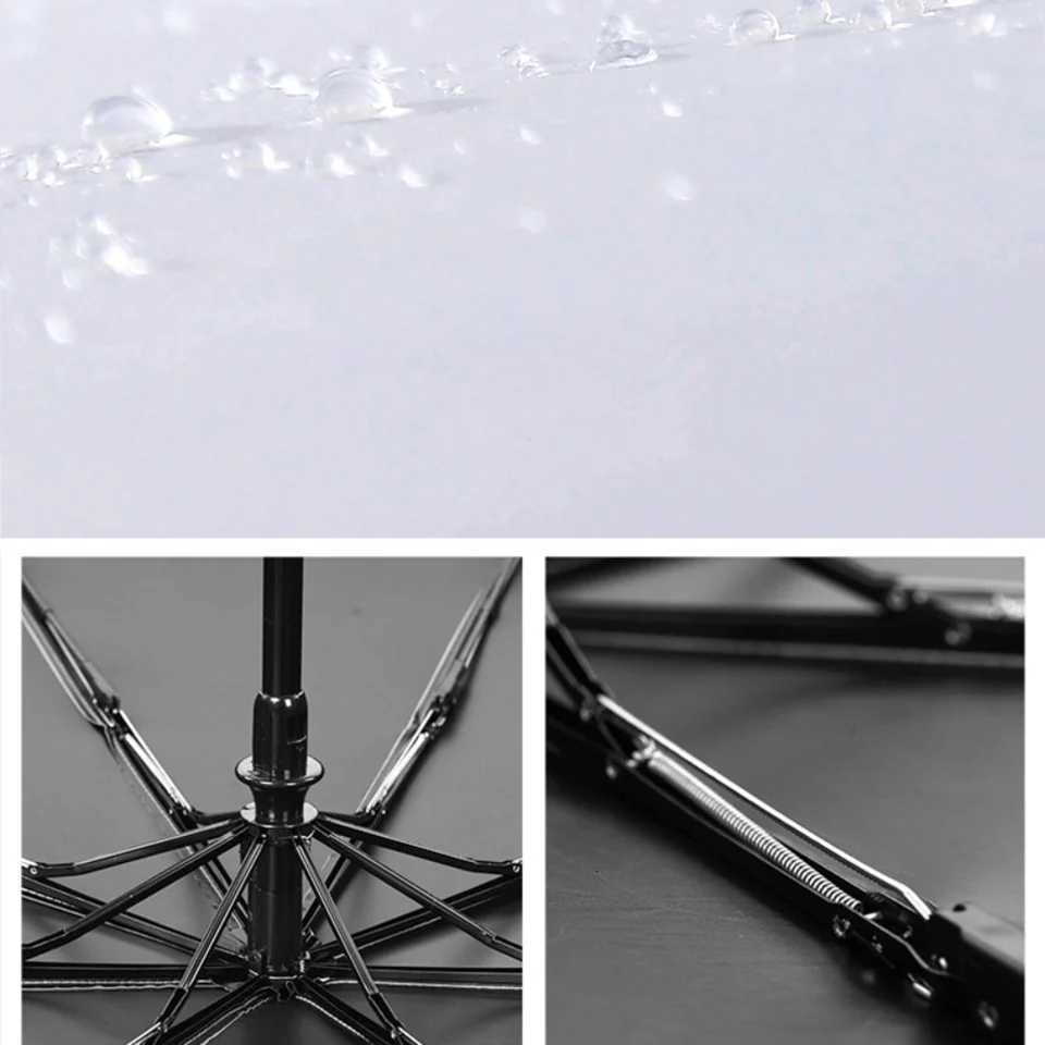 Ultraviolet Protection Parasol Portable Wind Resistant Small Pocket Rain Umbrella Thickened Black Glue Mini Sunshade Outdoor R250724