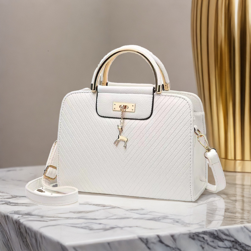 Taizhou Small Square PU Women's Solid Color Handbag Crossbody Shoulder Bag Fashion Ladies Bags