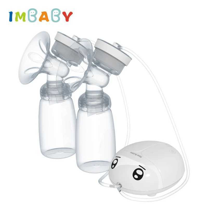 IMBABY Real Bubee Bilateral Electric Breast Pump Breast Pumping Milk Suction Large Automatic Massage Postpartum Breast Pump X250724
