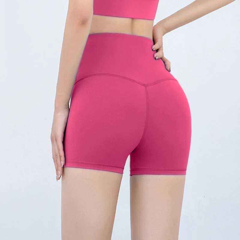 Womens Sports Yoga Shorts with High Waist Bottom 3 Point Shorts for Fitness Running and Cycling Womens Yoga Shorts XJ250724
