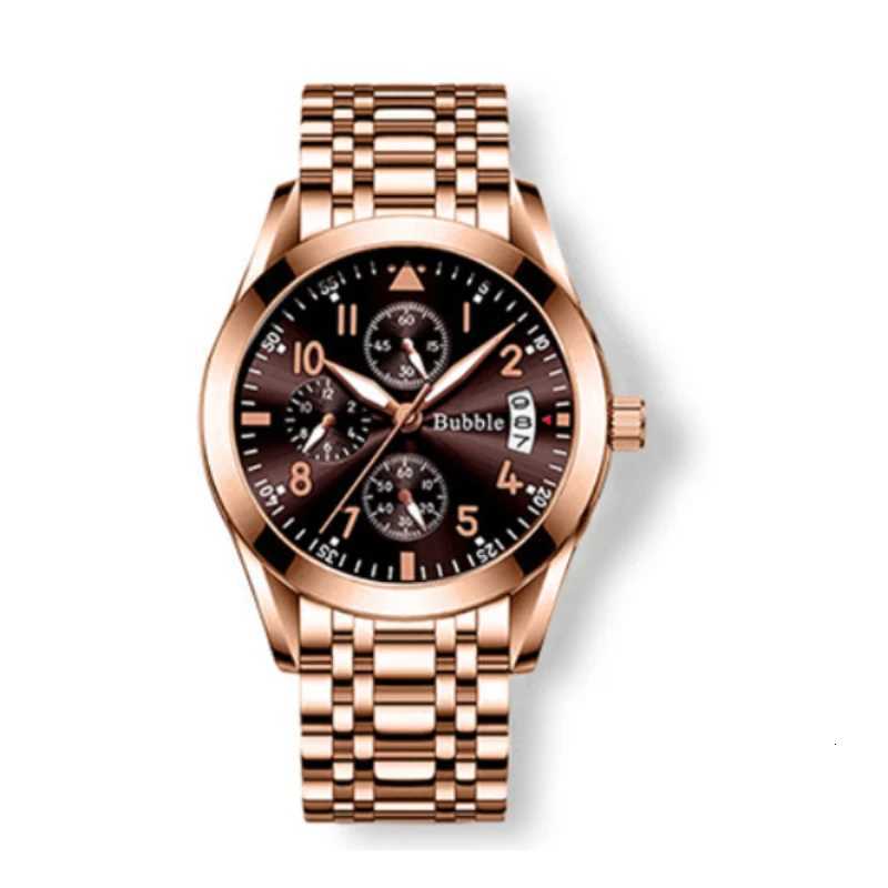 UTHAI Mens Watch Brand Light Luxury Fashion Leisure Fully Automatic Luminous Waterproof Digital Six Pin Quartz Watch Gift V0040 W250724
