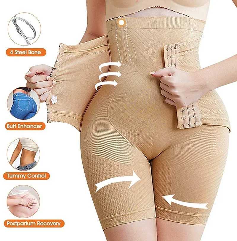 AfruliA Push Up Butt Lifter Body Shaper Firm Tummy Control Panties Shapewear Waist Thigh Slimmer Colombian Girdles W250724