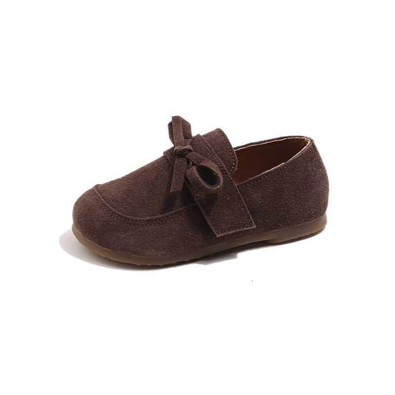 Fashion Kids Shoes For Girls Children Leather Shoes British Style Boys Loafers Baby Toddler Suede Sneakers Walkers Comfort Flats XJ250724