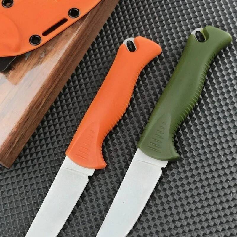 BM 15505 Straight Knife Nylon Fibre Handle D22 Blade Outdoor Hunting Self-defense Combat EDC Practical Tactical Knives high-quality