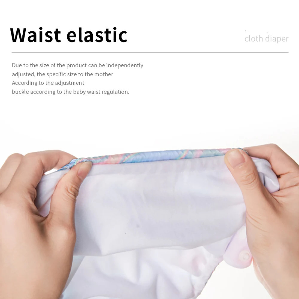 4PcsSet EcoFriendly Cloth Diapers Ecological Reusable Baby Diapers 250724