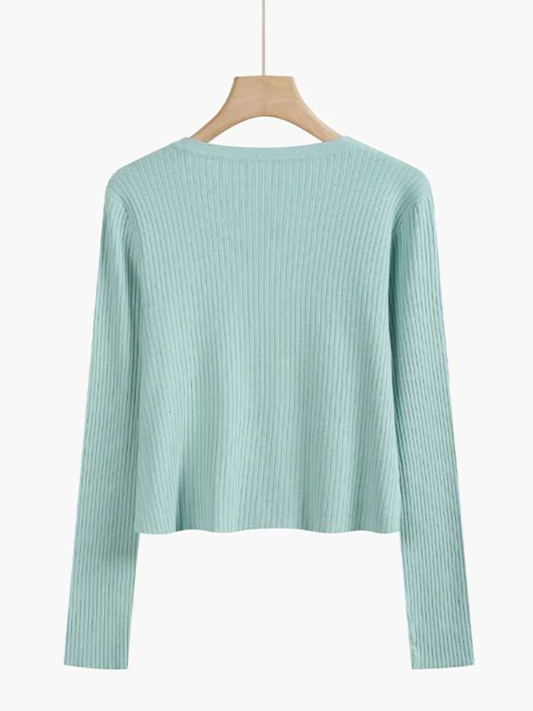2025 Fashion Women Sweater Female Cardigan Thin Outerwear Short Design Sweater Long-sleeve Small Cape Blouse Feminina X250724
