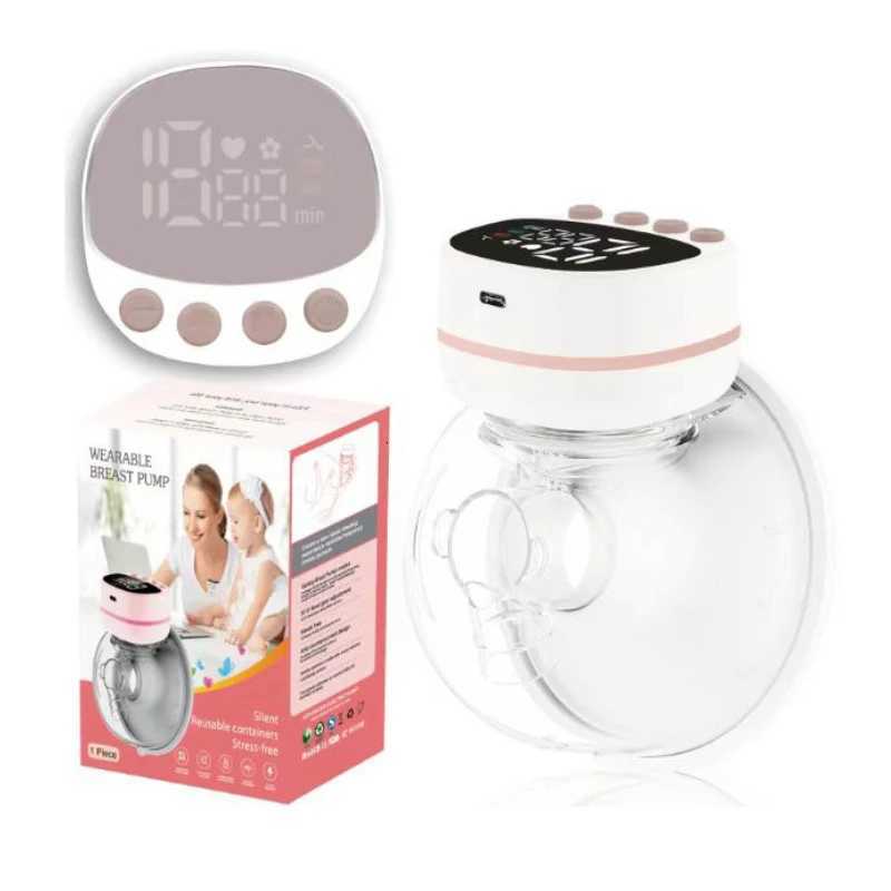 Electric Hand Free Breast Pump LCD Display Low Noise Portable BPA Free Breast Feeding Pump for Baby Mouth 5 Modes 15 Levels Pump X250724