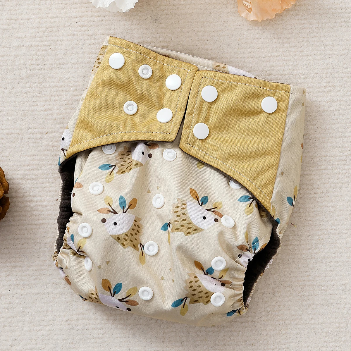 Kangobaby #My Soft Life# EcoFriendly Bamboo Charcoal Baby Cloth Diaper Reusable Washable born Nappies 250724