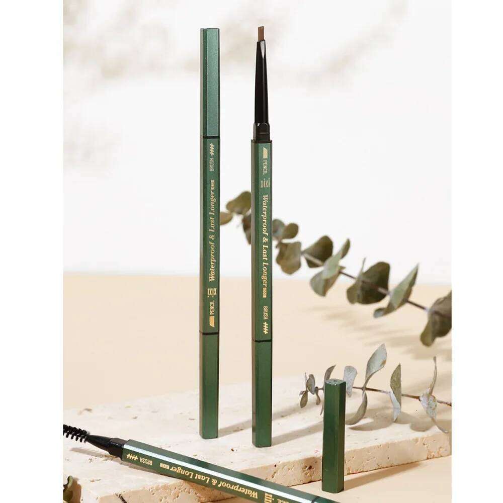 Waterproof Eyeliner Eyebrow Pencil with Brush lti-pose Korean Cosmetics for Women Smooth Eye Brow Pens Make Up X250723