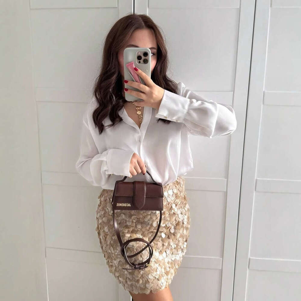 Summer New Women's Fashionable And Elegant Sequin Mini Dress B5